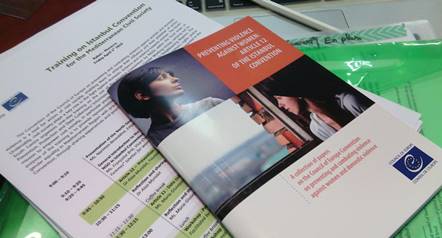 Training activity on the Istanbul Convention as a tool for civil society
