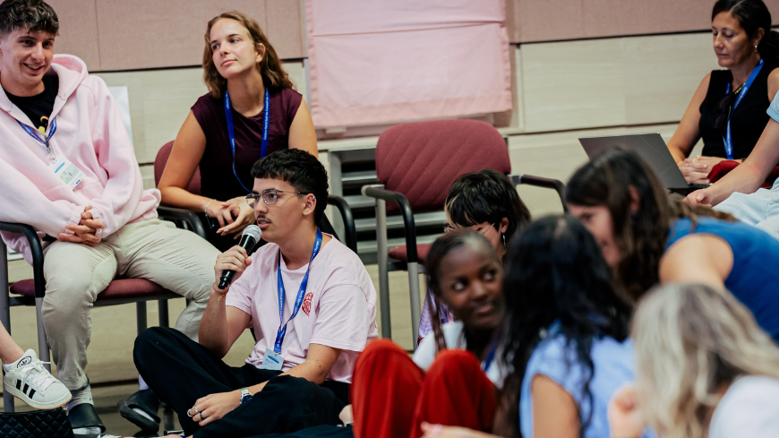 Young people explore AI, peace and digital safety at the 25th University on Youth and Development