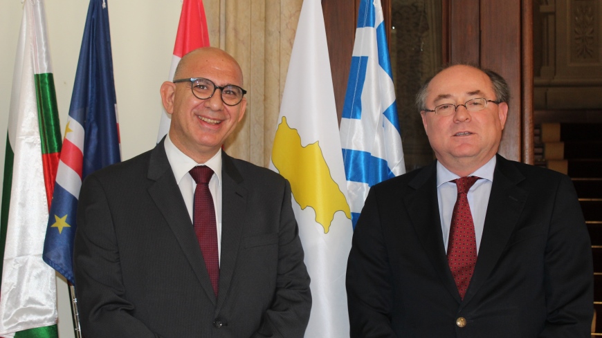 Cyprus ambassador visits the North-South Centre