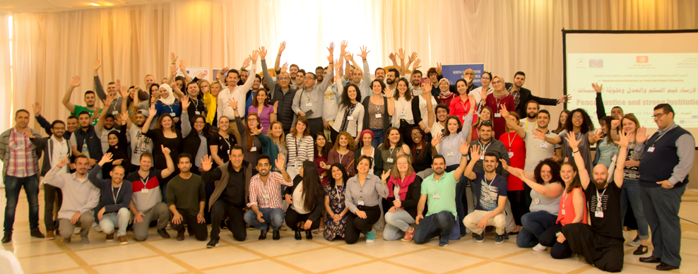 Participants of the 6th Edition of the Mediterranean University on Youth and Global Citizenship