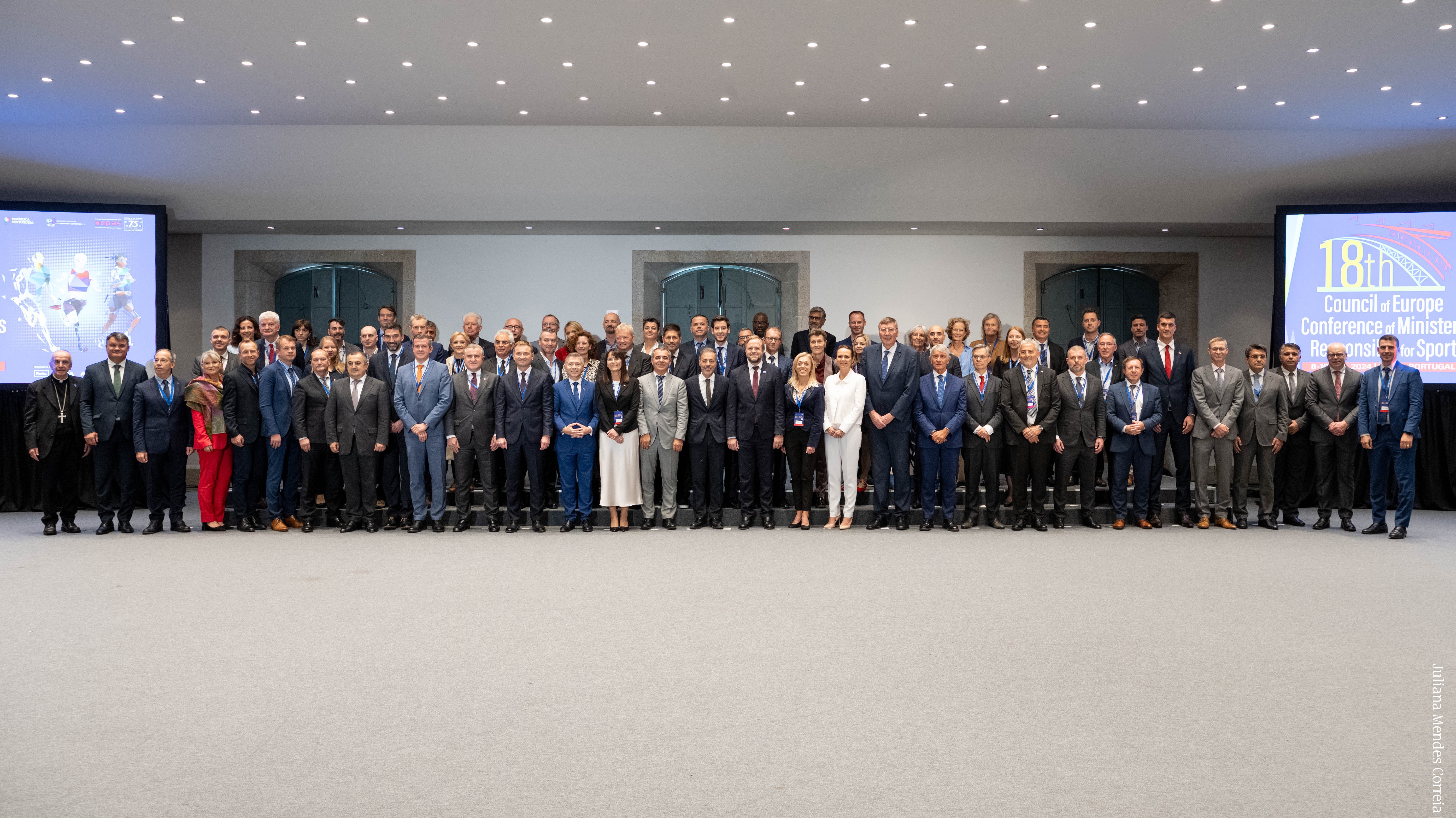18th Council of Europe Conference of Ministers Responsible for Sport in Porto (Portugal): a call for the future of sport
