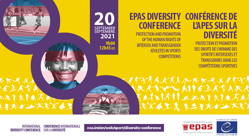 Conférence 2021 sur la diversité : Protéger et promouvoir les droits humains des athlètes intersexes et transgenres dans les compétitions sportives