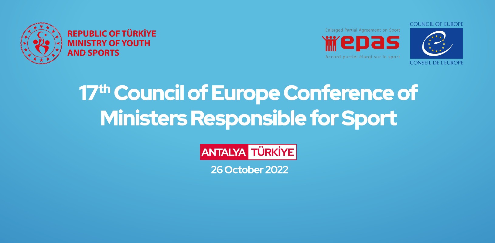 17th Council of Europe Conference of Ministers responsible for Sport: focus on Sport for All and Rethinking Sport