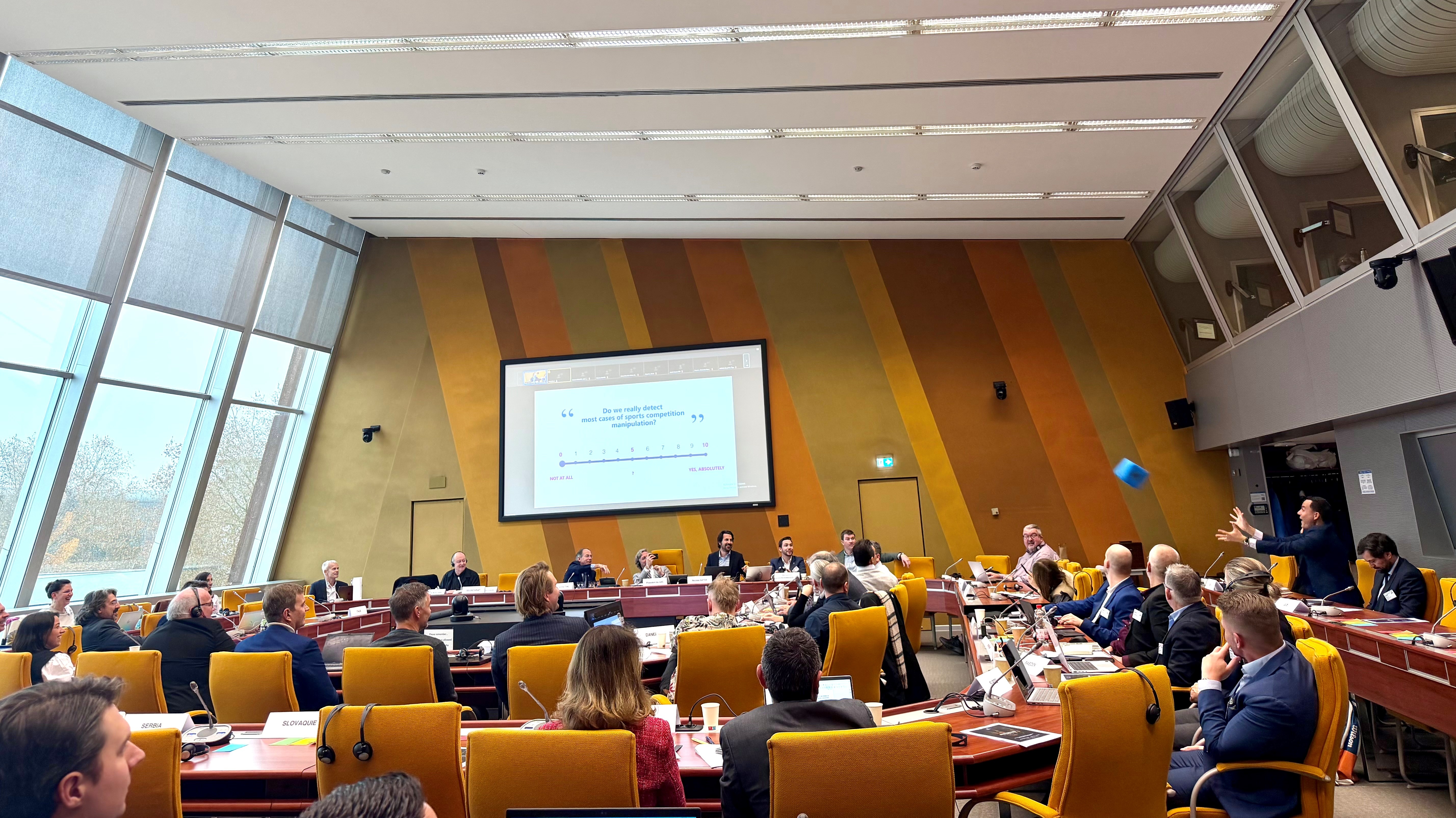 Macolin Week in Strasbourg: First “Day of Controversies” deepened debate on competition manipulation