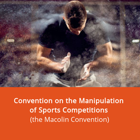 Leadership dialogue (open to the public) on the fight against the manipulation of sports competitions