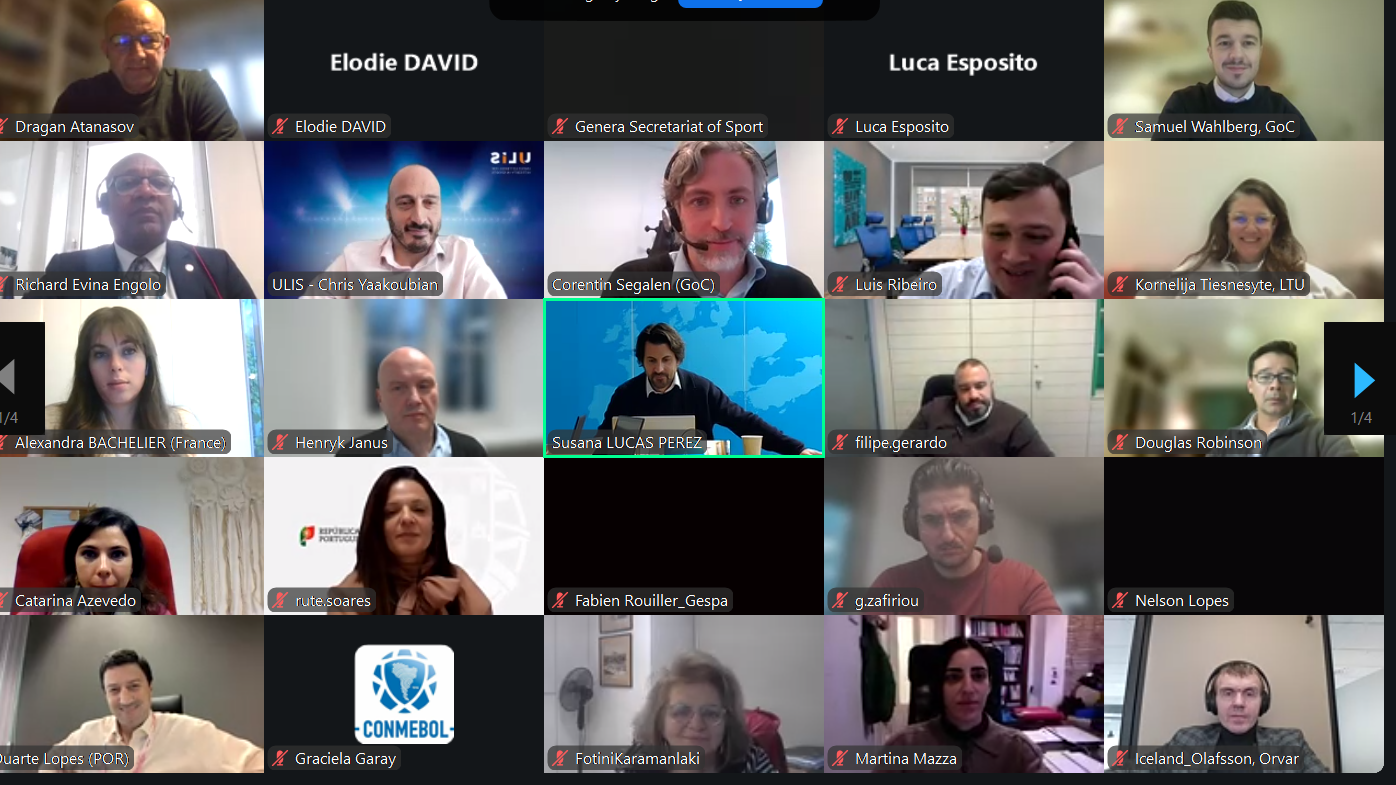 Webinaire « Manipulations sportives en 2025 : Tendance Mondiale »