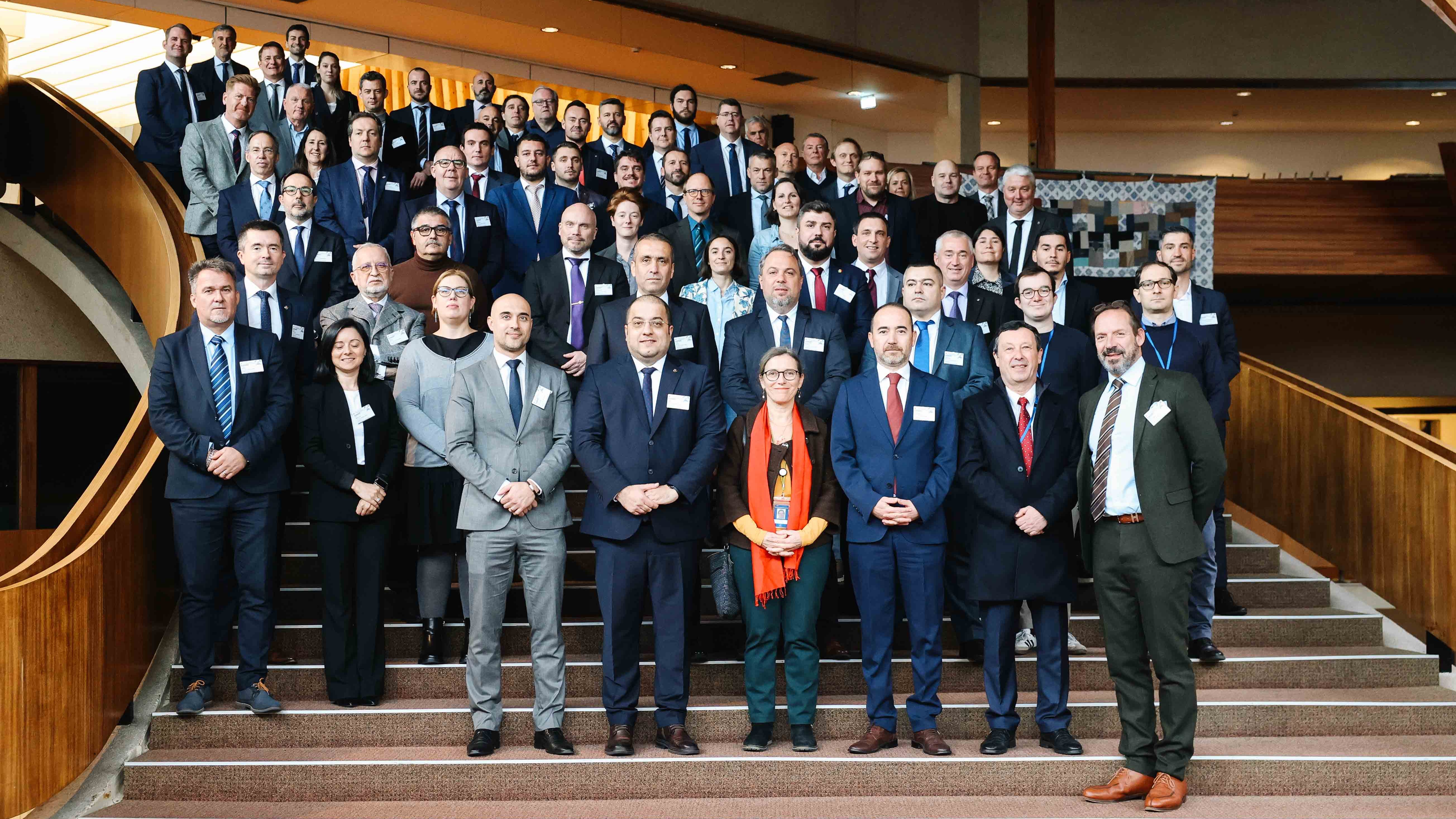 The Committee of the Saint-Denis Convention and its Ad hoc Working Group on UEFA EURO 2024 meet in Strasbourg