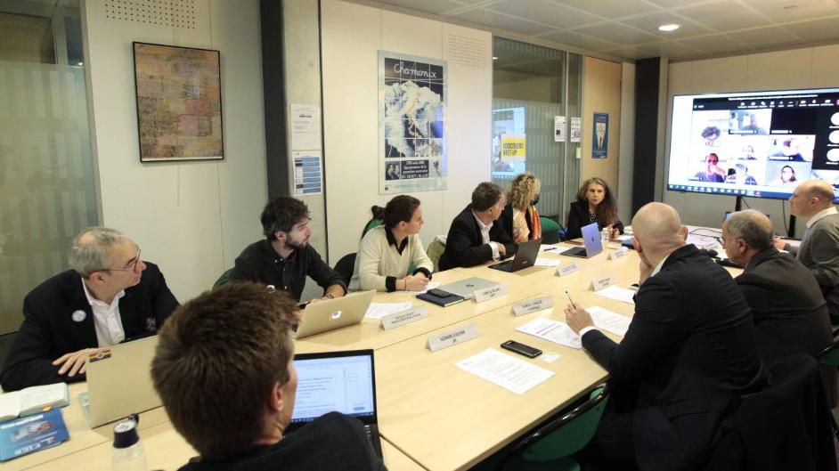 The #SportSpreadsRespect team meets French authorities to kickstart the mapping work