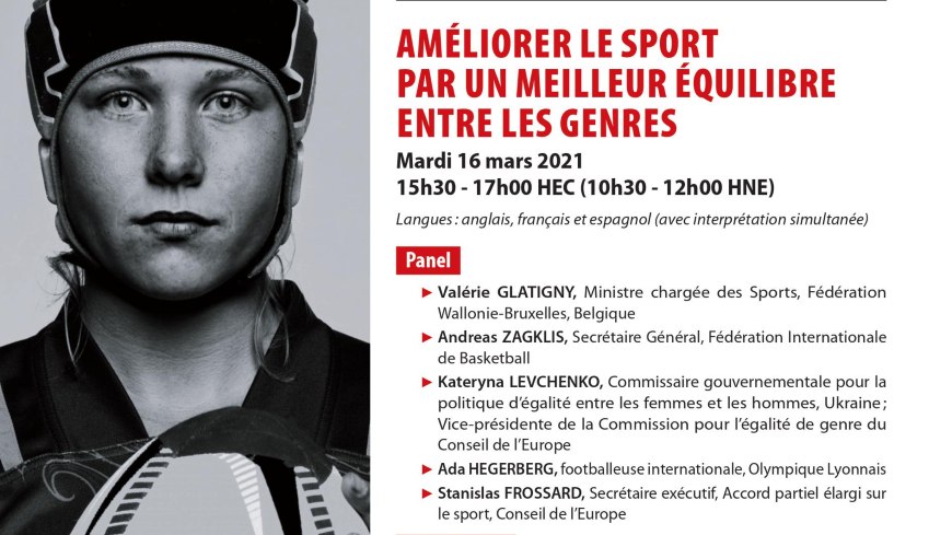 Améliorer le sport par un meilleur équilibre entre les genres : un événement de l’APES pour accroître la sensibilisation