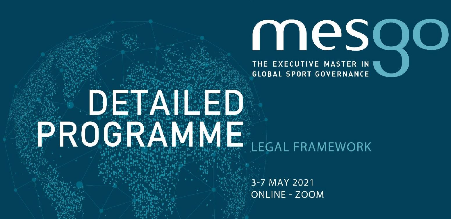 EPAS contributes to MESGO session dedicated to the legal framework in sport