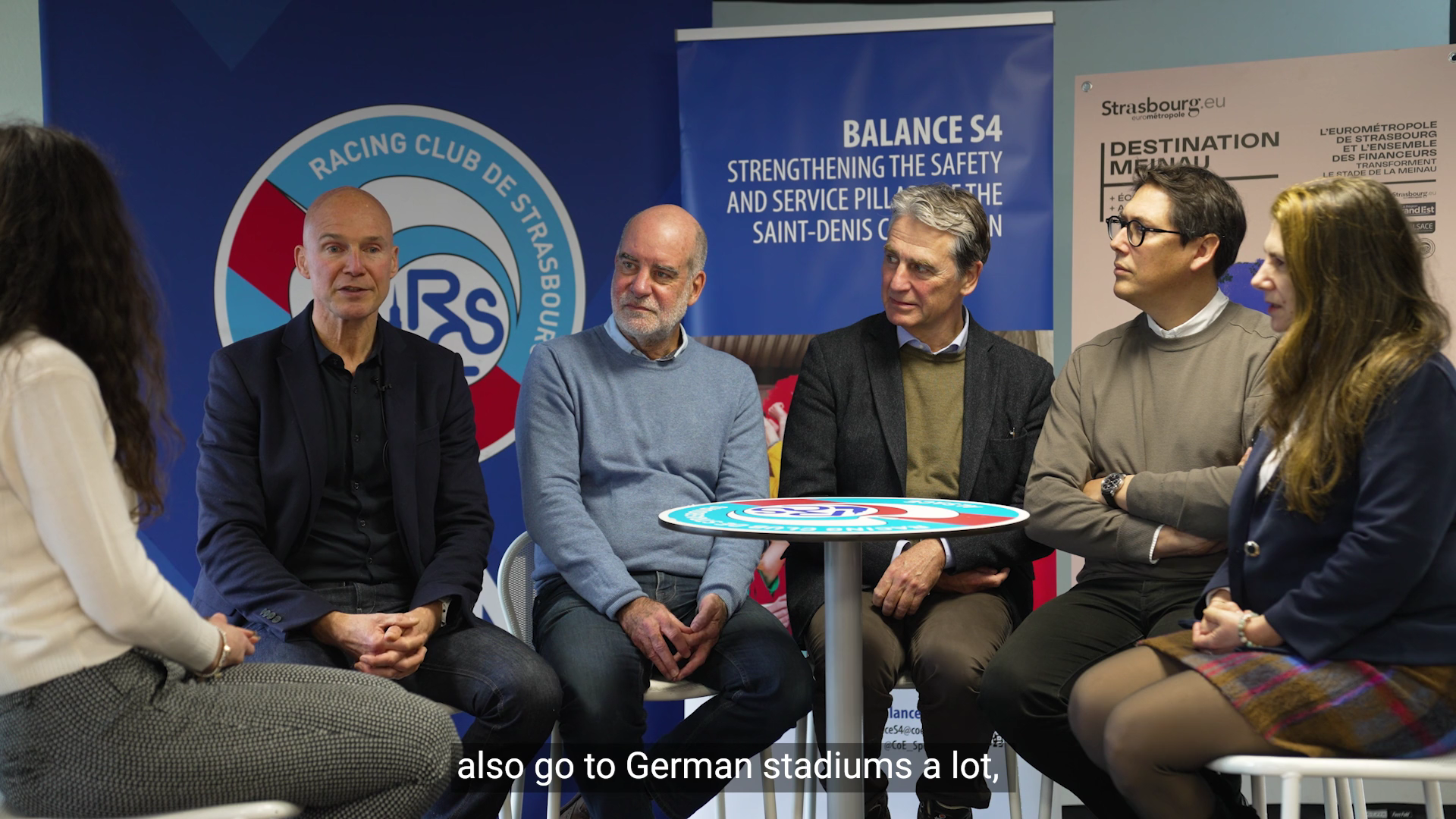 Conversations avec des expert·es en sécurité et services dans le domaine du sport - Le stade de la Meinau et le Racing de Strasbourg accueillent le projet Equilibre S4