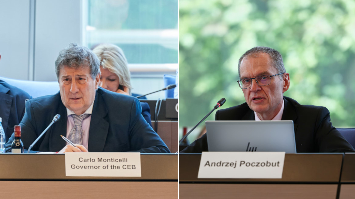 A gauche : Carlo Monticelli | A droite : Andrzej Poczobut