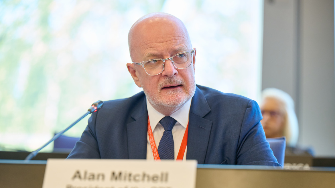 Alan Mitchell, President of the European Committee for the Prevention of Torture and Inhuman or Degrading Treatment or Punishment (CPT)