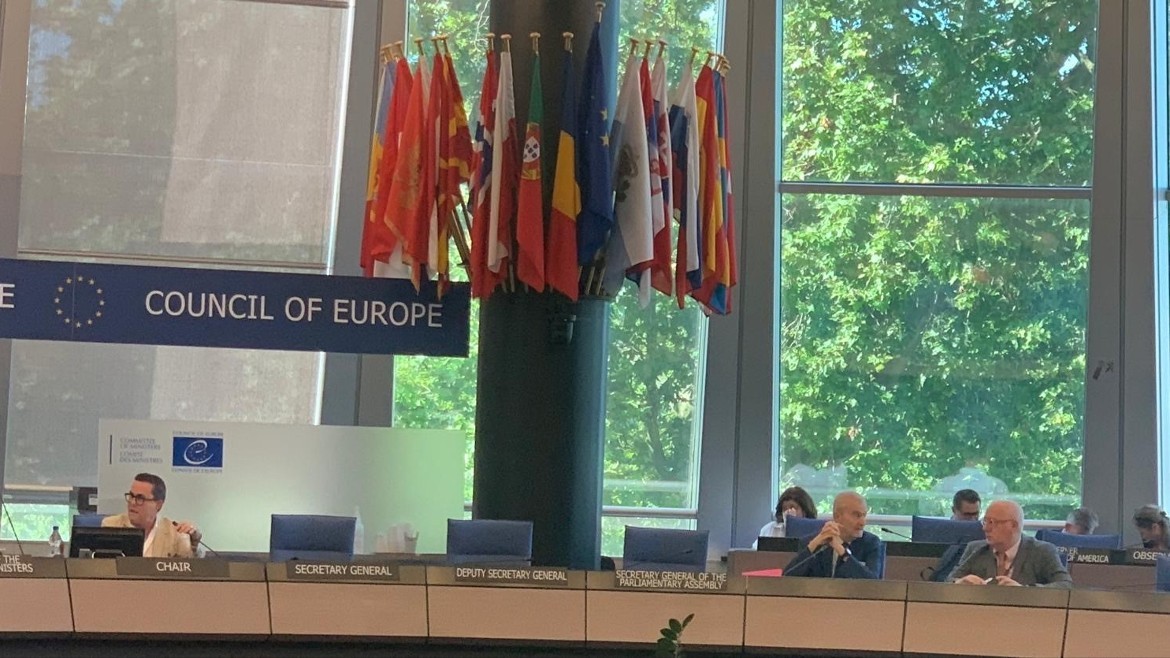 The Italian Presidency reports at mid-term to the Committee of Ministers