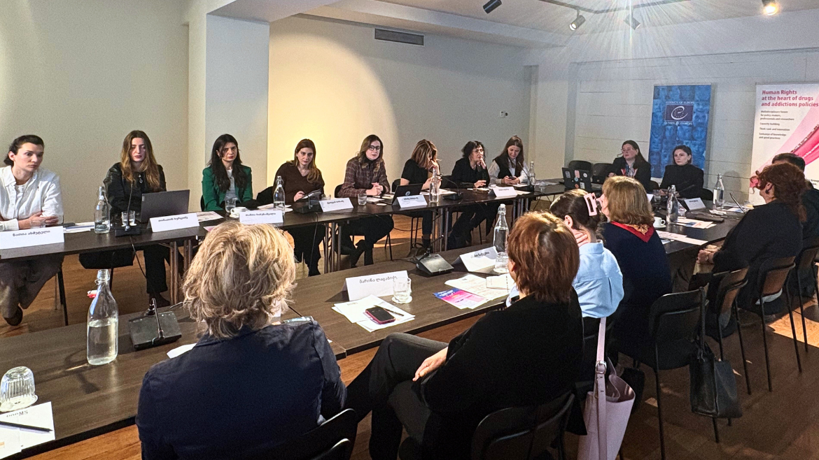 Pompidou Group held second Steering Committee meeting for the Project “Strengthening the role of key actors in drug prevention” in Tbilisi