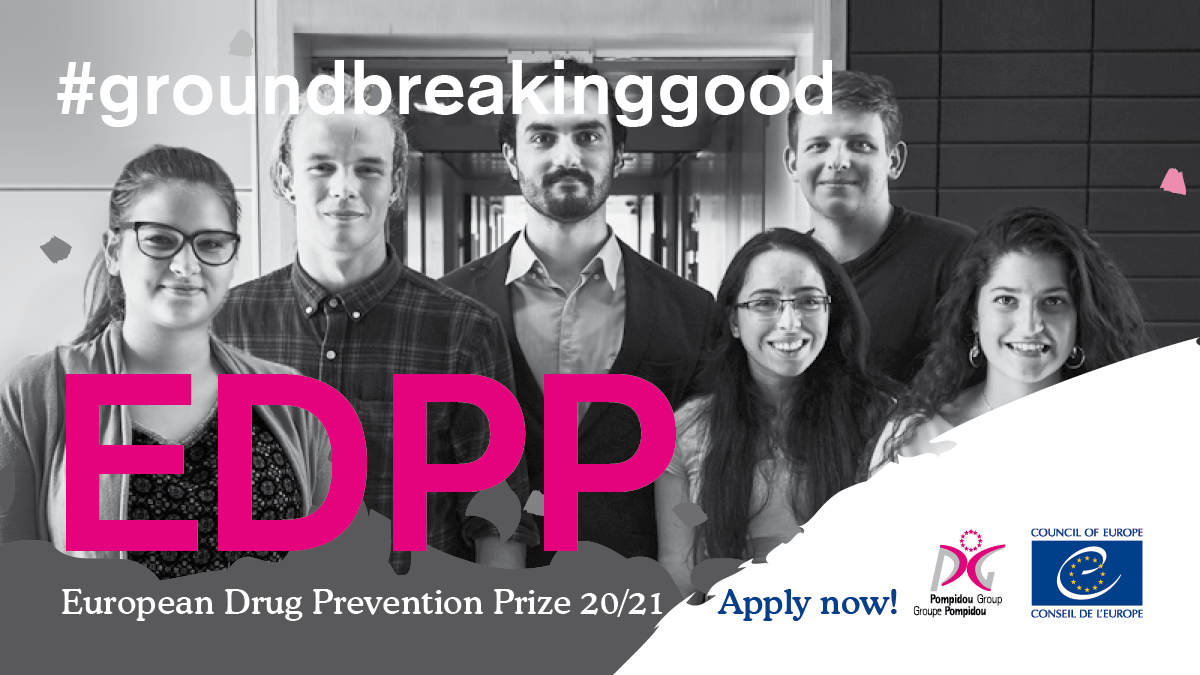 Extended deadline: European Drug Prevention Prize 2021 – apply until 15 January 2021