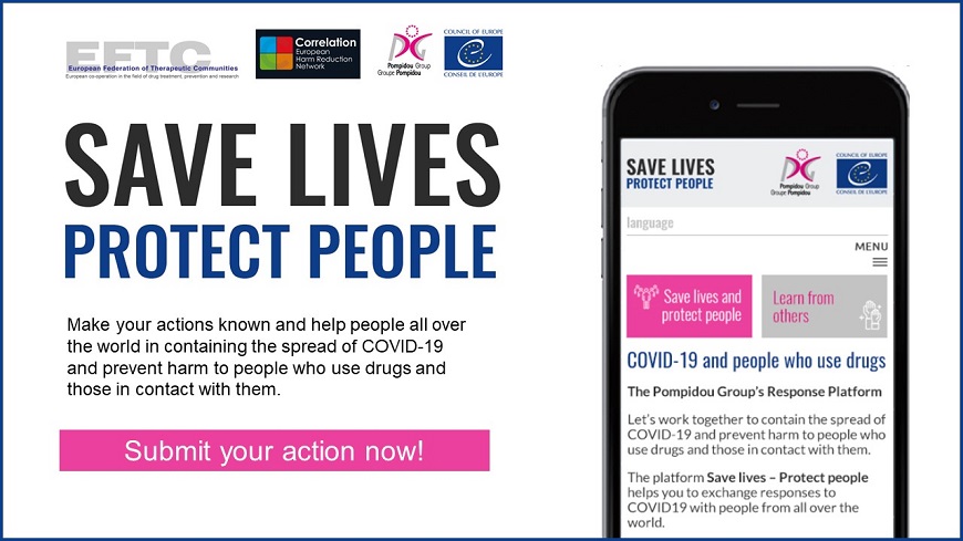 Launch of online platform #SaveLivesProtectPeople