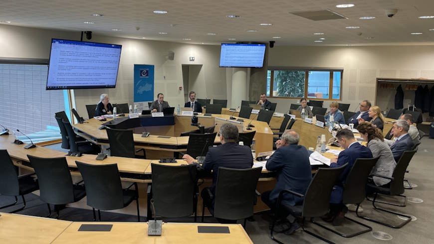 The Working Group examines the draft Opinion on managing prosecution services to ensure their independence and impartiality