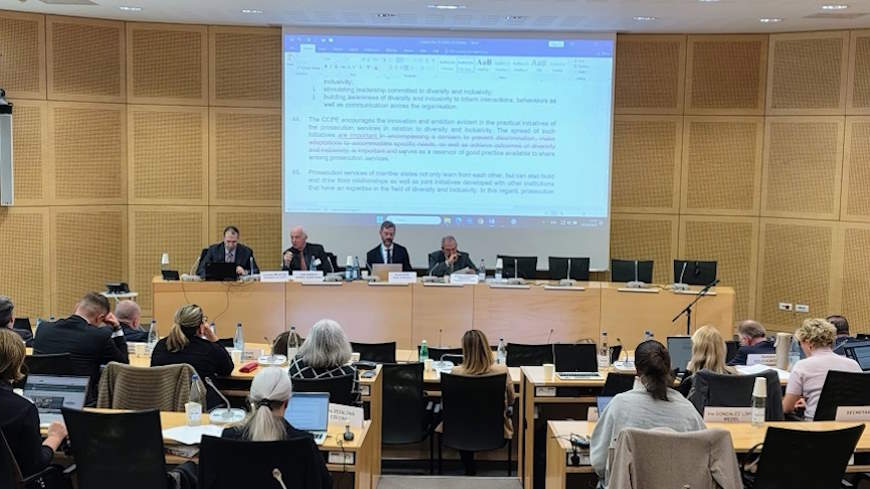 The CCPE holds its 20th plenary meeting and adopts a new Opinion on diversity and inclusivity in prosecution services
