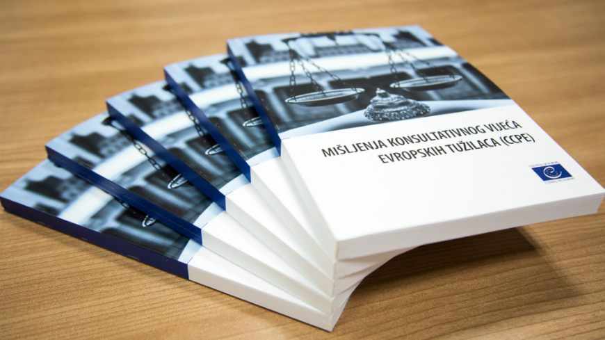 Hf 14 - Montenegro - "Accountability of the Judicial System" (Responsabilisation  du Système Judiciaire) - Publication des Avis du CCPE  disponibles pour les procureurs du Monténégro