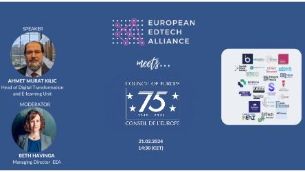L'Alliance européenne Edtech (EEA) rencontre le Conseil de l'Europe