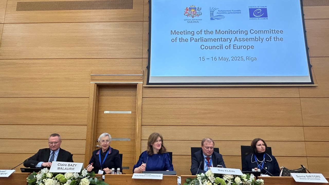 The President of the Venice Commission of the Council of Europe participated in the Committee on the Honouring of Obligations and Commitments by Member States of the Council of Europe (Monitoring Committee)