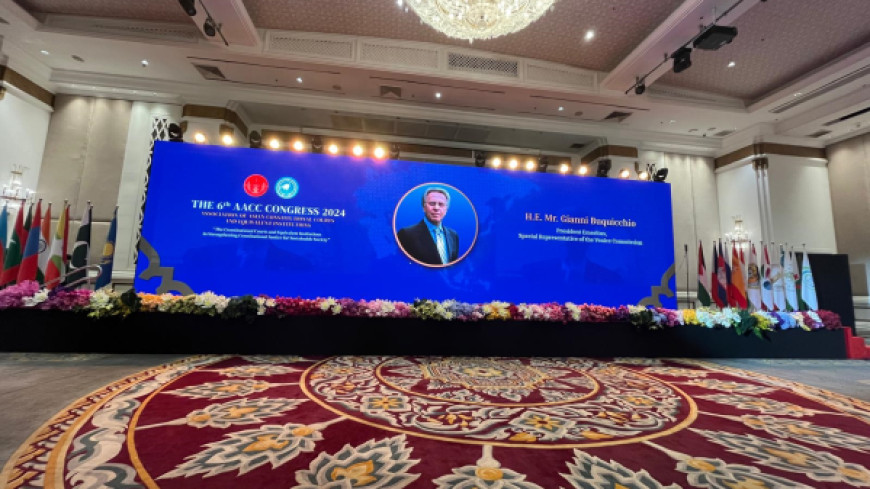 Bangkok, Thailand: Secretary of the Venice Commission Participated in the 6th Congress of the Association of Asian Constitutional Courts