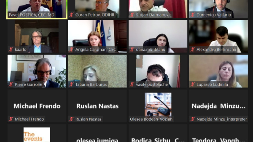 REPUBLIC OF MOLDOVA - forthcoming opinion - online meetings