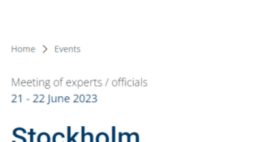 Stockholm Symposium on Democracy and the Rule of Law