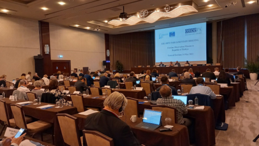 TÜRKIYE – Presidential and parliamentary elections – legal assistance to the PACE election observation mission