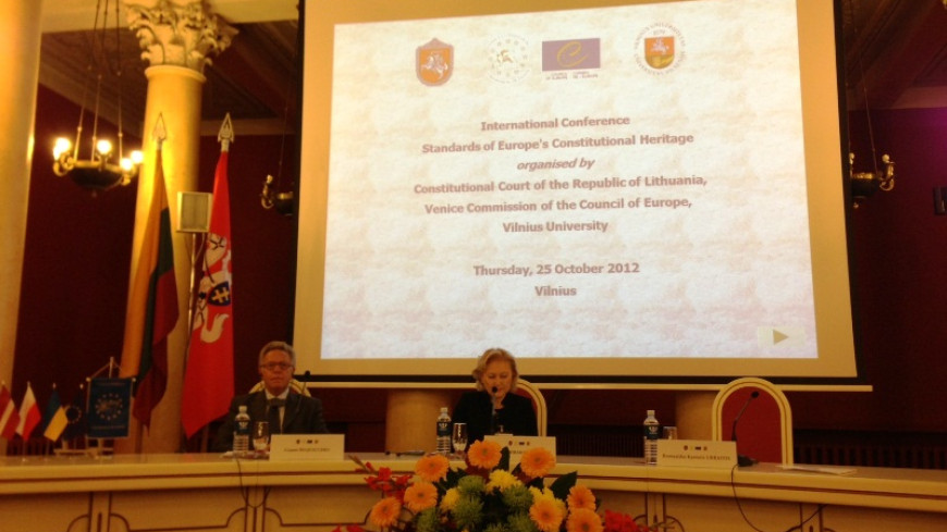 Lithuania - Constitutional justice - Conference on 