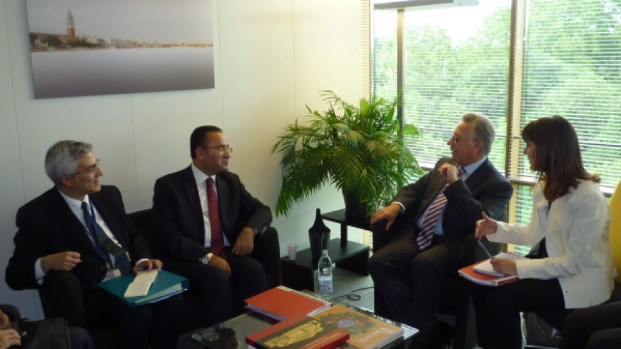 Turkey - President Buquicchio meets Minister of Justice