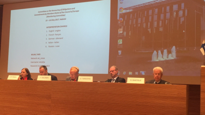PACE/Venice Commission - Interaction with the Monitoring Committee