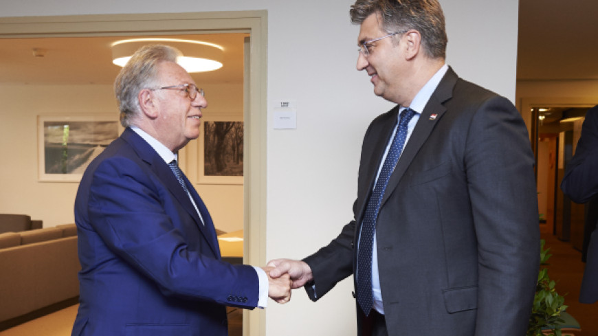 The President of the Commission meets the Prime Minister of Croatia