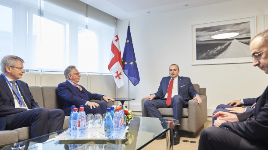 Exchange of views with the Prime Minister of GEORGIA