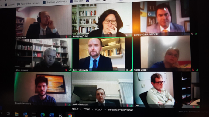 ALBANIA – forthcoming opinion – online meetings