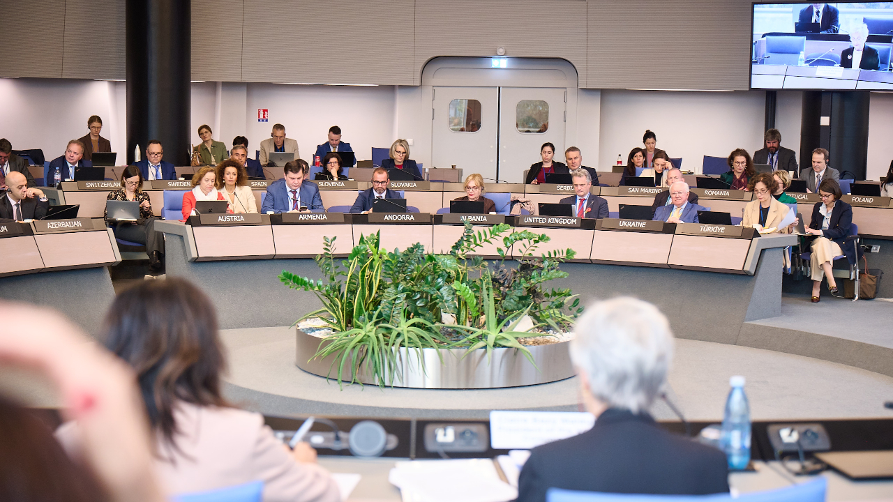 Echanges de vues entre la Présidente de la Commission de Venise et le Comité des Ministres