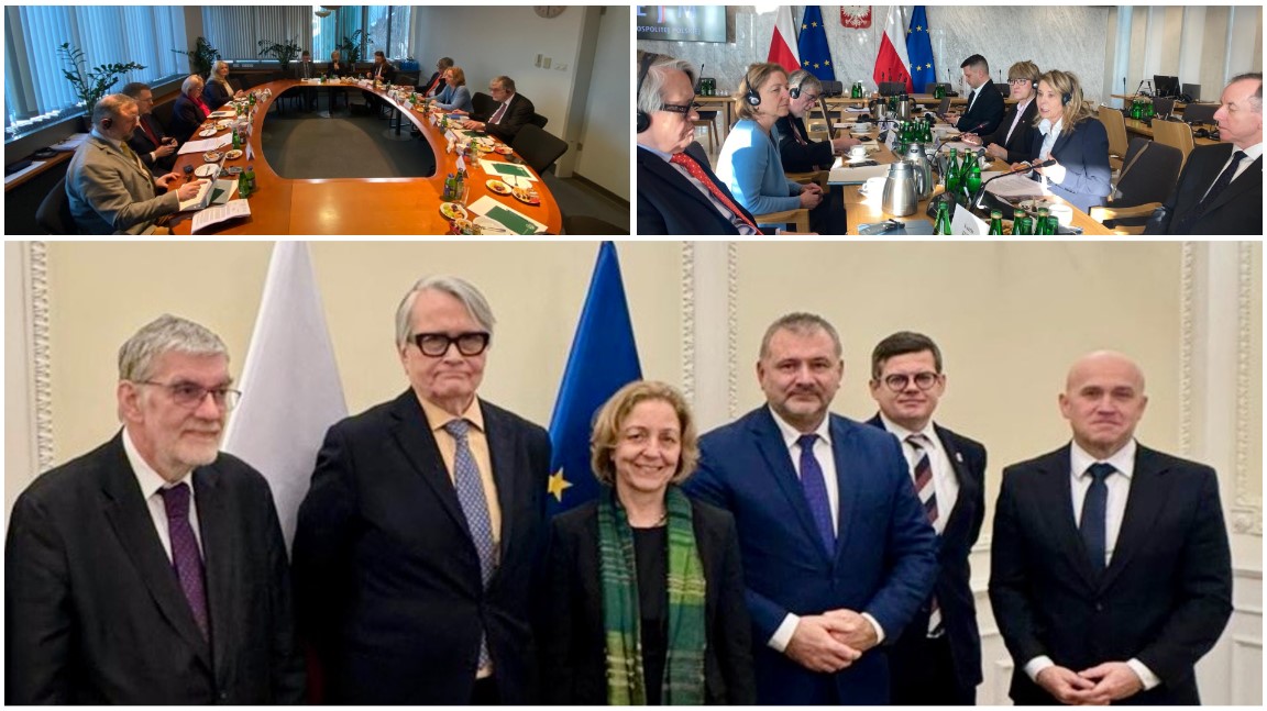 Pologne - Visite à Varsovie dans le cadre du prochain avis conjoint sur le projet de loi « relatif au rétablissement du droit à un tribunal indépendant et impartial établi par la loi en réglementant les effets des résolutions du Conseil national de la magistrature adoptées entre 2018 et 2025 »