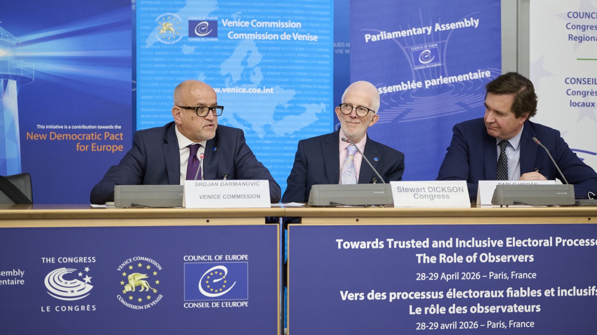 Paris call to action – Joint Debate “Towards Trusted and Inclusive Electoral Processes: The Role of Observers” (Paris, 28-29 April 2026)