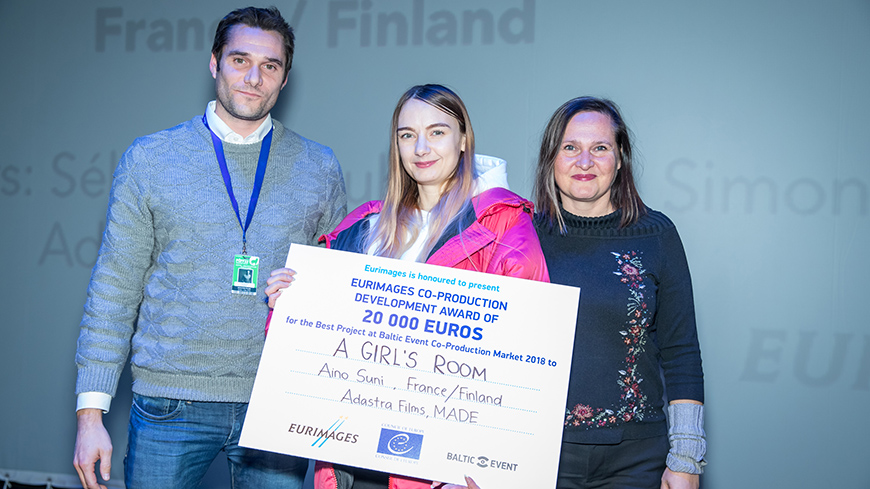 And the winners of the Eurimages Co-production Development Awards are…
