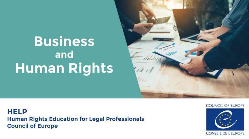 HELP course on Business and Human Rights