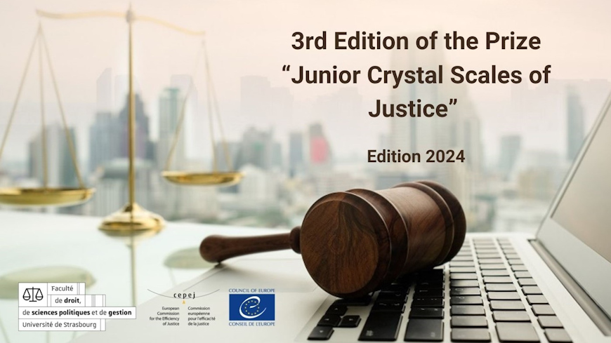 The Crystal Scales of Justice Prize – Junior Edition, 3rd Edition 2024, awarded to students from the Faculty of Law of Leiden