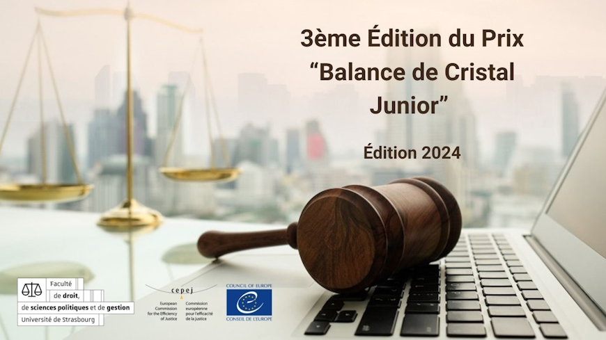 Le Prix de la Balance de Cristal - Édition Junior, 3ème édition 2024, décerné à des étudiants de la Faculté de droit de Leiden