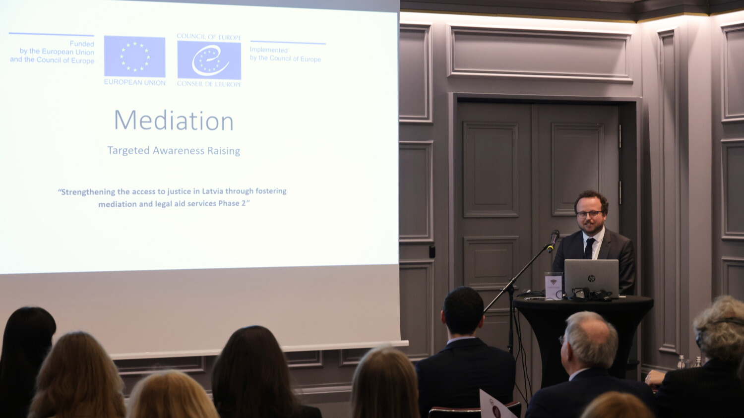 Clôture du projet de coopération du Conseil de l’Europe et de l’Union européenne sur l'aide juridique et la médiation en Lettonie