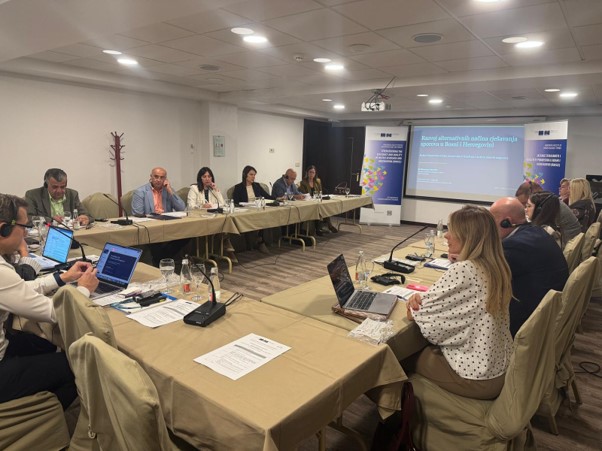 The CEPEJ organised a workshop on mediation in Bosnia and Herzegovina