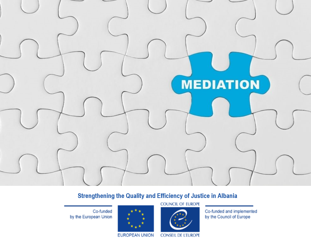 Mission d'évaluation sur la médiation dans le cadre du projet bilatéral de la CEPEJ en Albanie