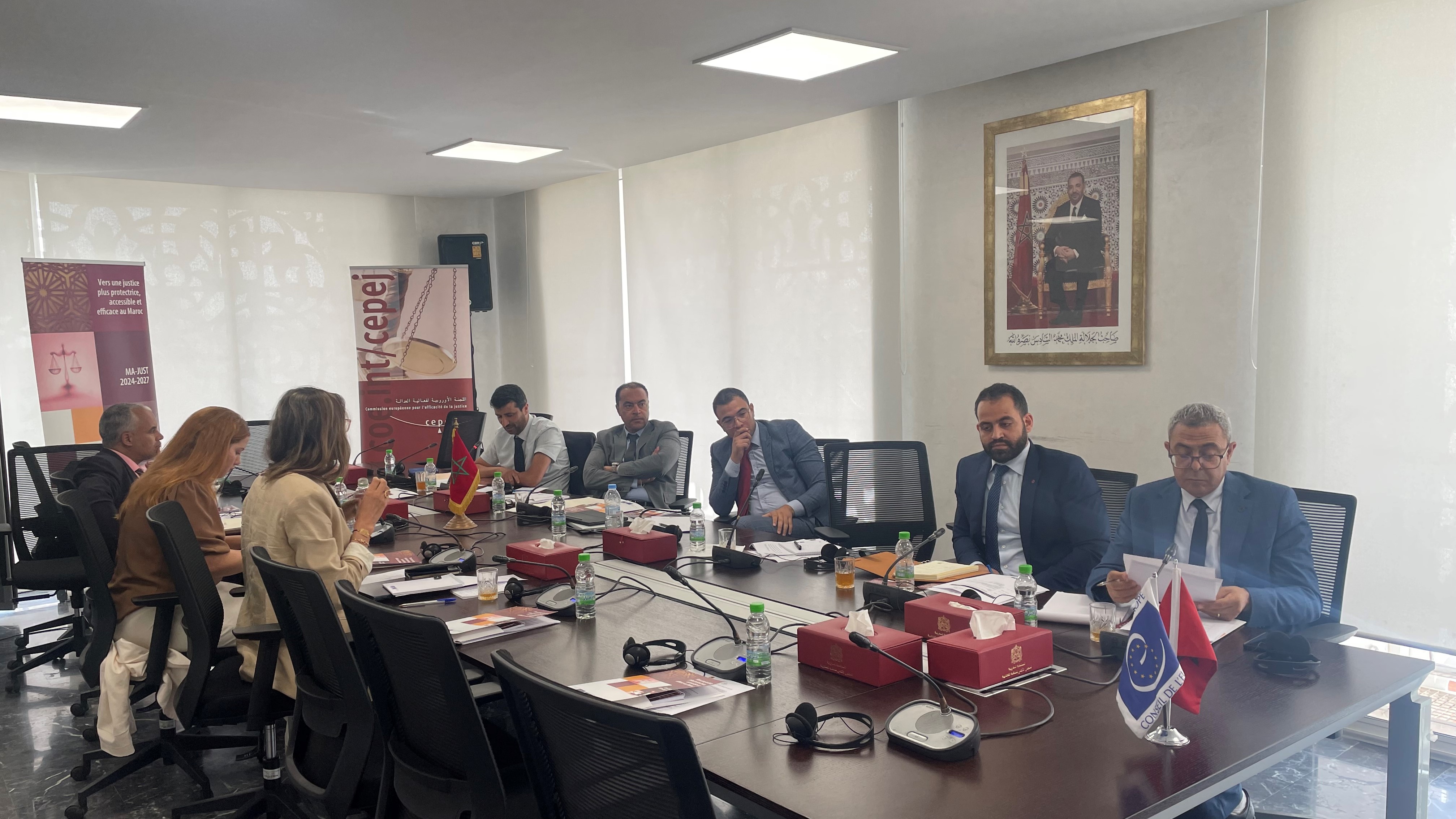 The CEPEJ and the Supreme Council of the Judiciary of Morocco exchange views on performance indicators
