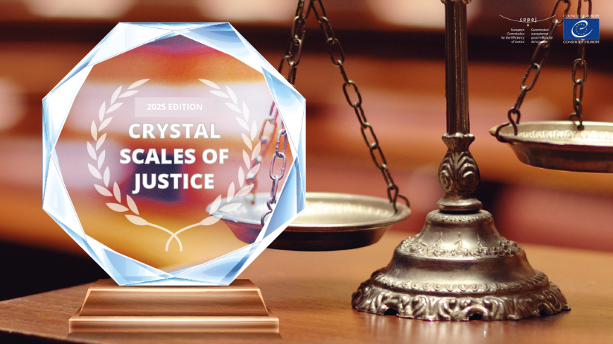 Professionnels de la justice, participez au Prix « Balance de cristal » du Conseil de l’Europe !