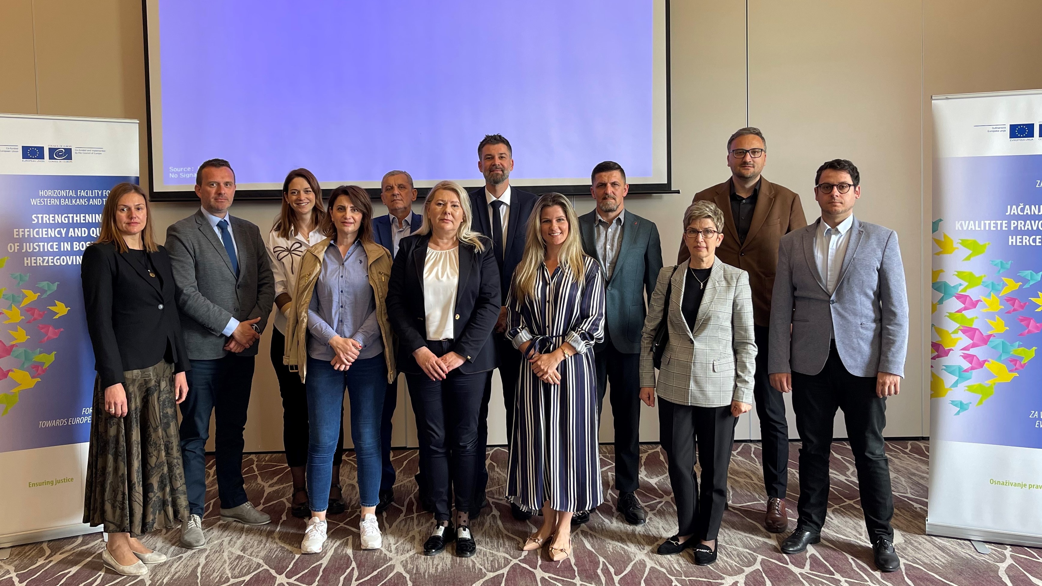 La CEPEJ organise un atelier sur l’organisation d’enquêtes de satisfaction des personnels des tribunaux pilotes en Bosnie-Herzégovine