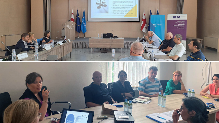 CEPEJ capacity building and awareness raising activities on mediation in Georgia